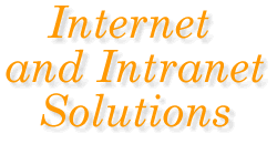 Internet and intranet solutions